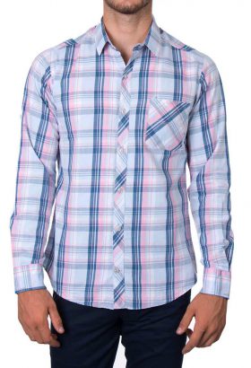 پیراهن چهارخانه مردانه River Island