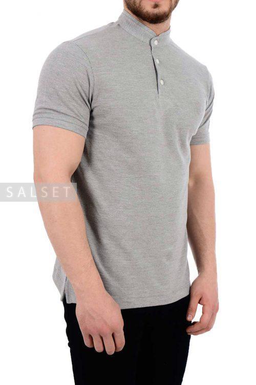 تیشرت جودون مردانه Massimo Dutti طوسی 914