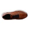 کفش راحتی مردانه چرم طبیعی R.L قهوه‌ای 640