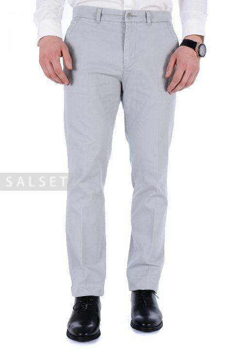 شلوار کتان مردانه کلاسیک Massimo Dutti طوسی 603