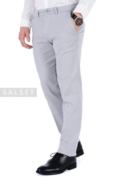 شلوار کتان مردانه کلاسیک Massimo Dutti طوسی 603