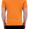 تی شرت ساده یقه گرد مردانه TOM TAILOR نارنجی 1797