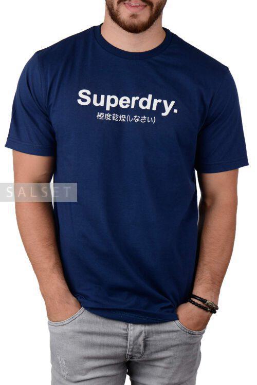 تیشرت مردانه Superdry سرمه ای 2062