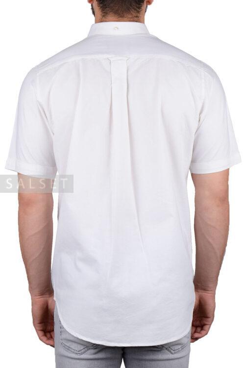 پیراهن آستین کوتاه مردانه GANT سفید 2119