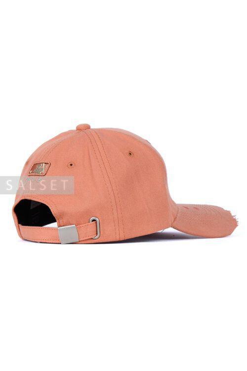 کلاه مردانه کتان نارنجی مدل 426