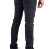 شلوار جین مردانه راسته Calvin Klein ذغالی مدل 702