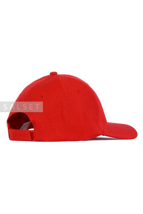 کلاه مردانه کتان قرمز مدل 439