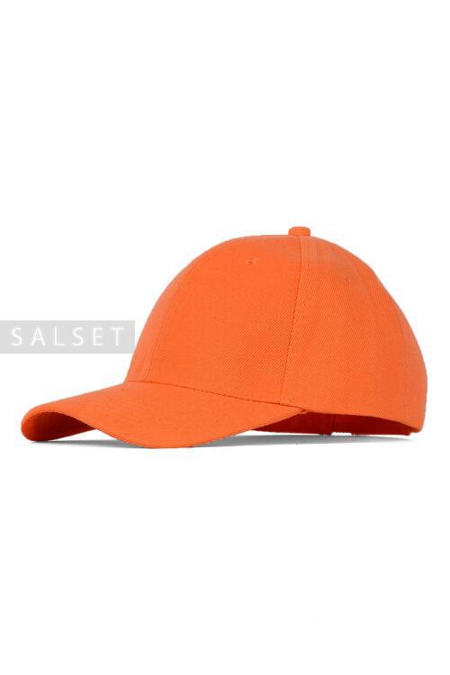 کلاه مردانه کتان نارنجی مدل 437