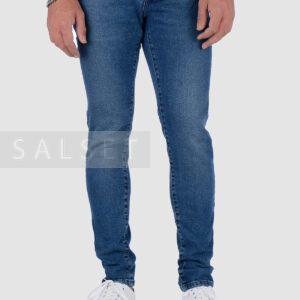 شلوار جین مردانه اسکینی Bershka آبی 760