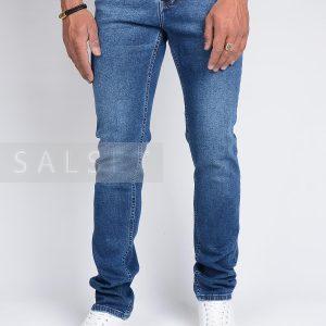 شلوار جین مردانه راسته CK آبی 762