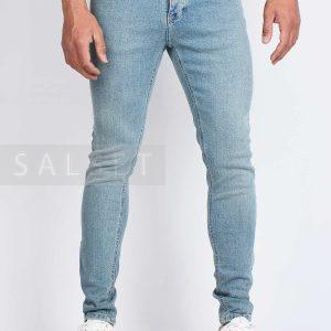 شلوار جین مردانه اسکینی Super Dry آبی روشن 821