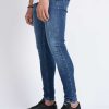 شلوار جین مردانه اسکینی LEVIS سرمه ای روشن 856