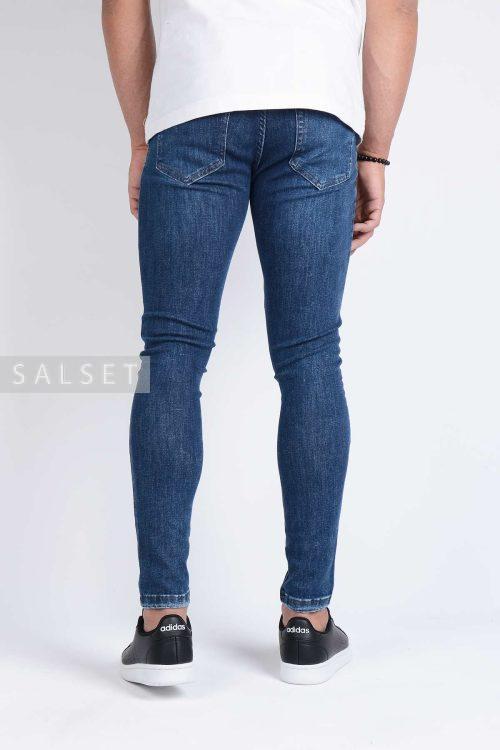 شلوار جین مردانه اسکینی LEVIS سرمه ای روشن 856