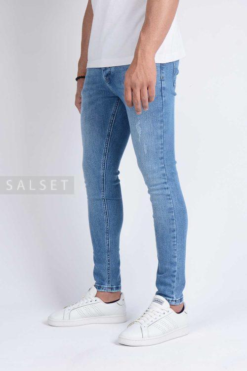 شلوار جین مردانه اسکینی Squared آبی 855