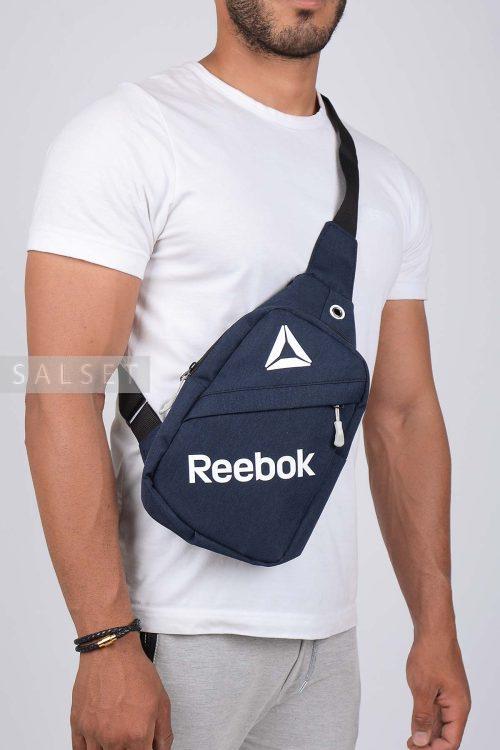 کیف رودوشی مردانه اسپرت Reebok سرمه‌ای 176