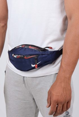 کیف کمری مردانه اسپرت Nike سرمه‌ای 185