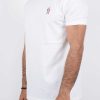 تیشرت مردانه یقه گرد Moncler سفید 2726