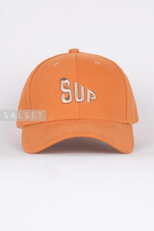 کلاه مردانه اسپرت SUP آجری 476