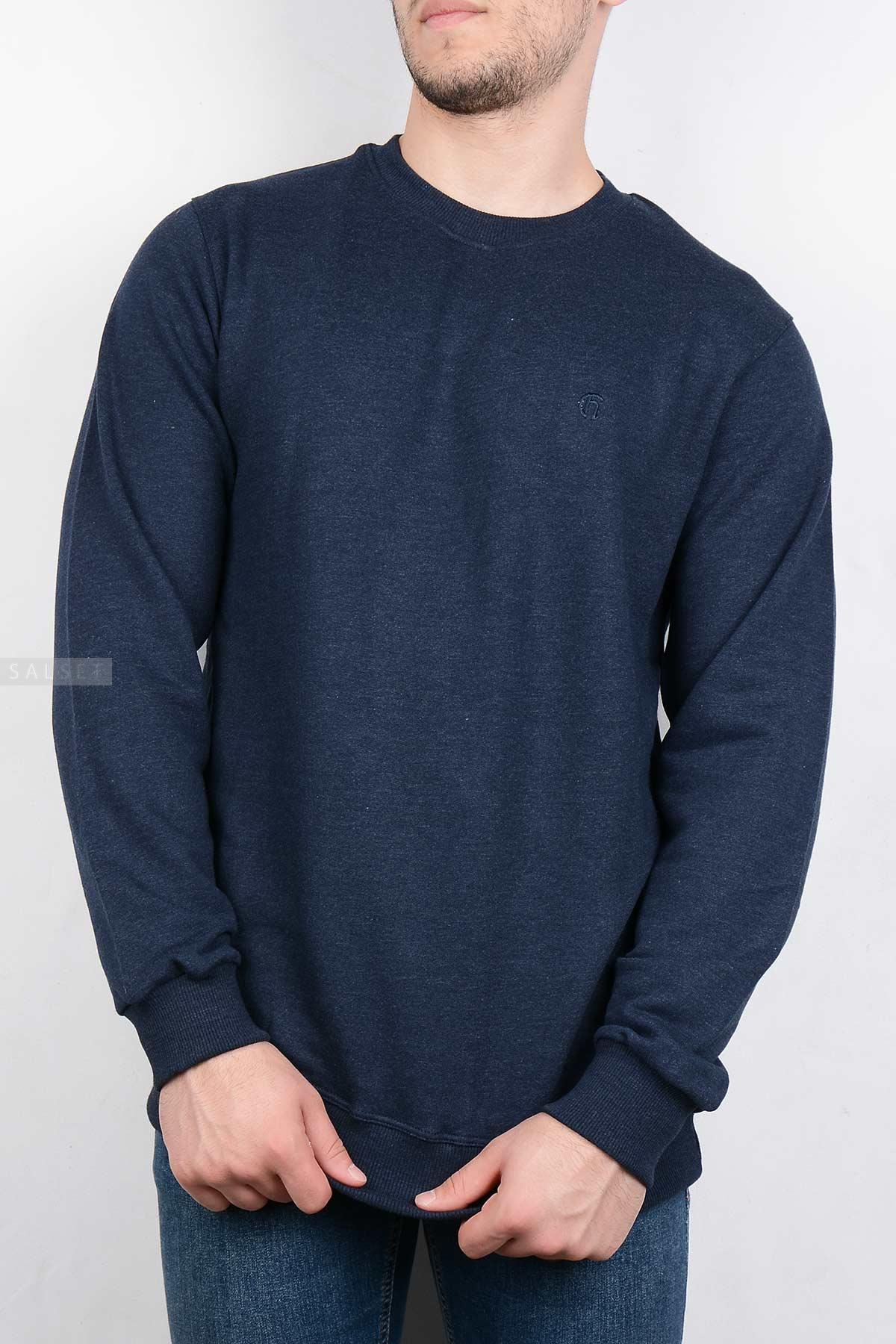 بلوز مردانه یقه گرد سرمهای 2888